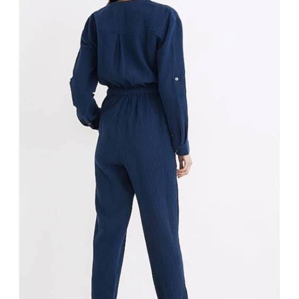 Madewell Lightspun gauze jumpsuit, size 6